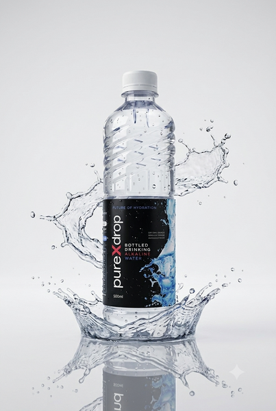 500ml Alkaline Water Bottle - alternate view