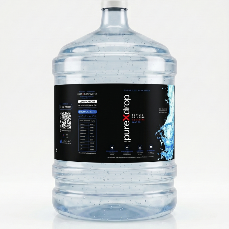 19 Litre Alkaline Water Bottle